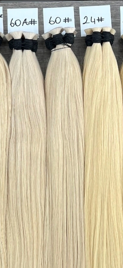 Wefts / Tressen - Uzbek Remy Echthaar • Stufenschnitt (Single Drawn)