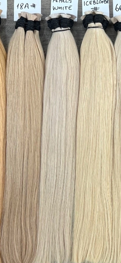 Wefts / Tressen - Uzbek Remy Echthaar • Stufenschnitt (Single Drawn)