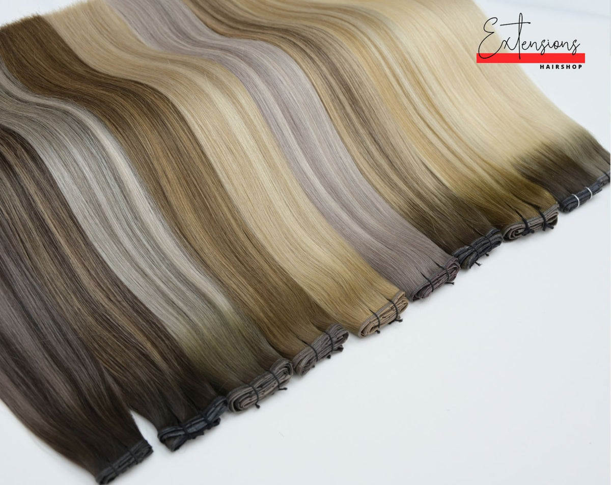 Butterfly Wefts - Russisches Premium Haar • Ombré/Balayage 100g