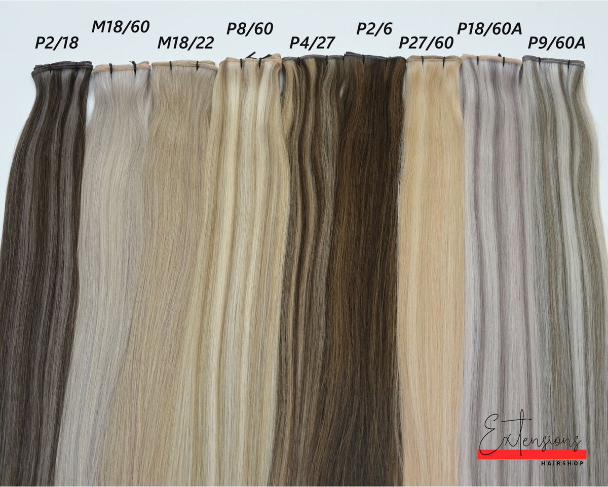 Butterfly Wefts - Russisches Premium Haar • Ombré/Balayage 100g